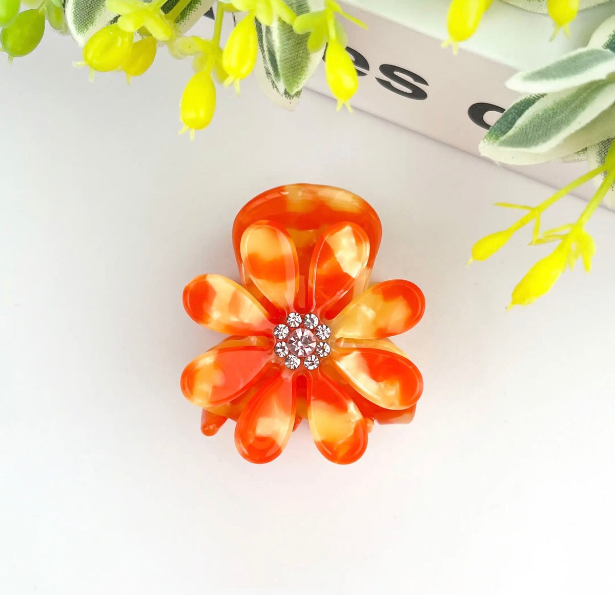 Daisy Diamond Hair Clip
