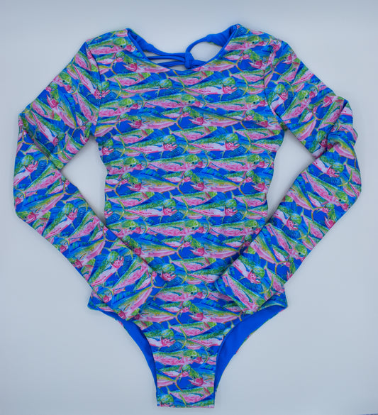 Mahi Tide - Girls Long-Sleeve One-Piece