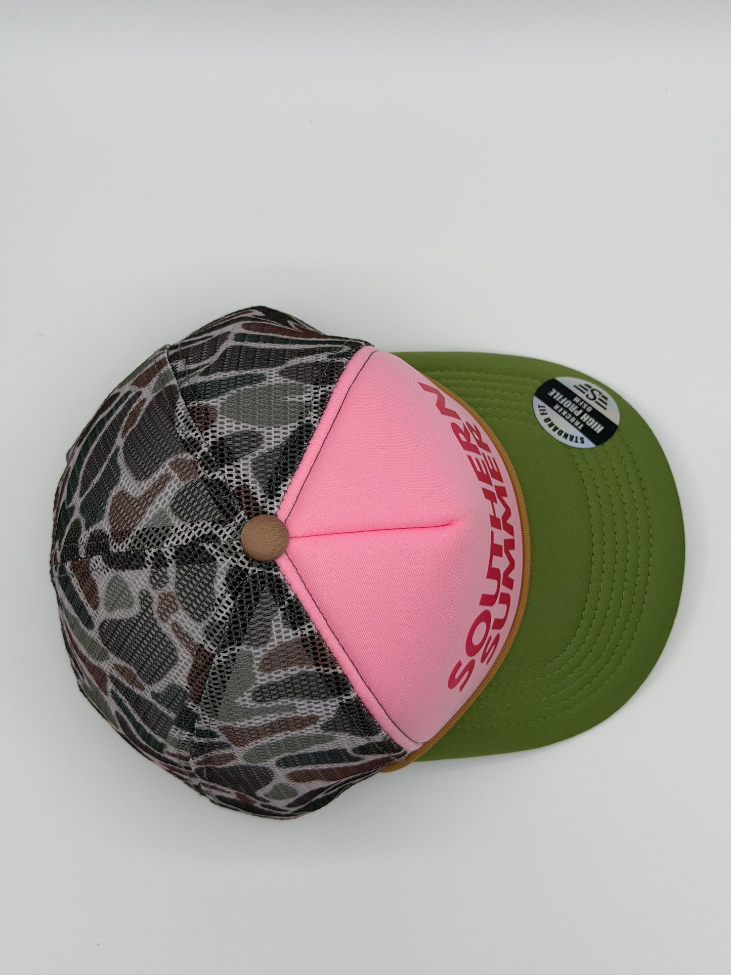 Pink Duck Camo Hat