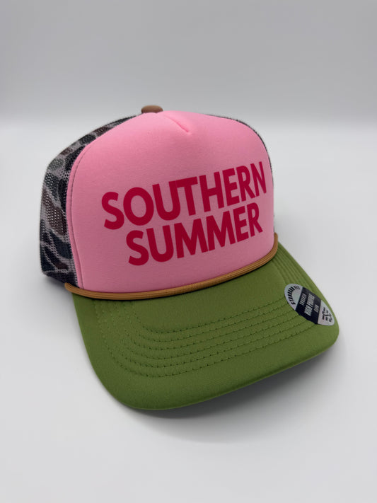 Pink Duck Camo Hat