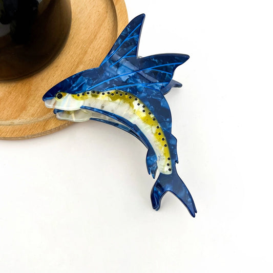 Flying Fish Hair Clip