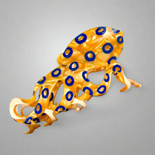 Blue-Ringed Octopus Claw Clip