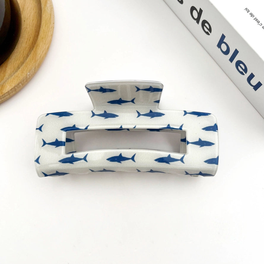 Ocean Shark Hair Clip